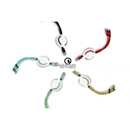 LLS HURRICANE - Charging Cable (3 in 1) LLS HURRICANE - Charging Cable (3 in 1)
